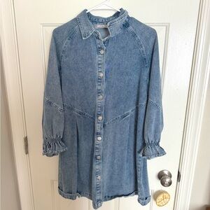 Blue B Washed Denim Dress